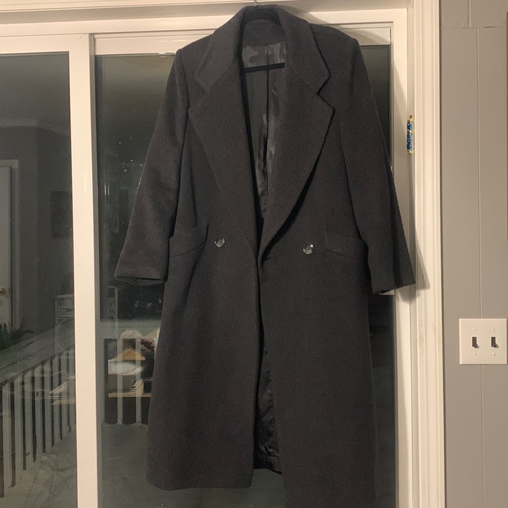 Cashmere/Wool blend dress coat